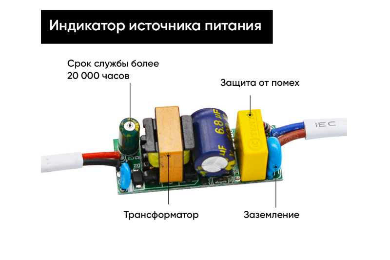 Игнес Мидл 9Вт